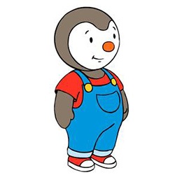 Dibujo para colorear H&eacute;roes de ni&ntilde;os peque&ntilde;os