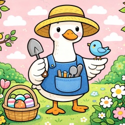 Dibujos para colorear Primavera