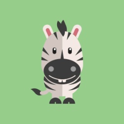 Dibujos para colorear Cebra