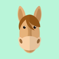 Dibujos para colorear Caballos