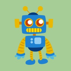 Dibujo para colorear Robots