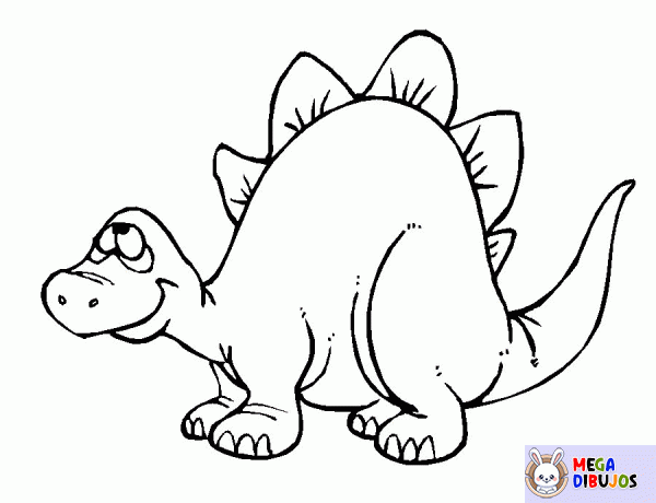 Dibujo para colorear Dinosaurio