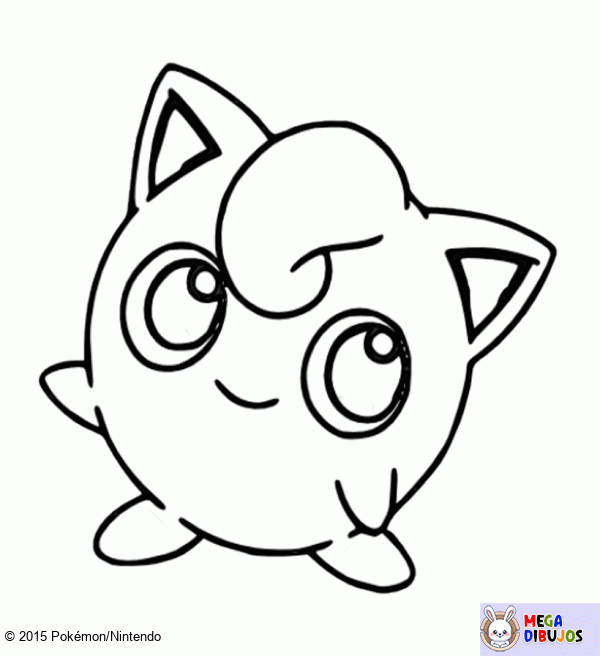 Dibujo para colorear Jigglypuff