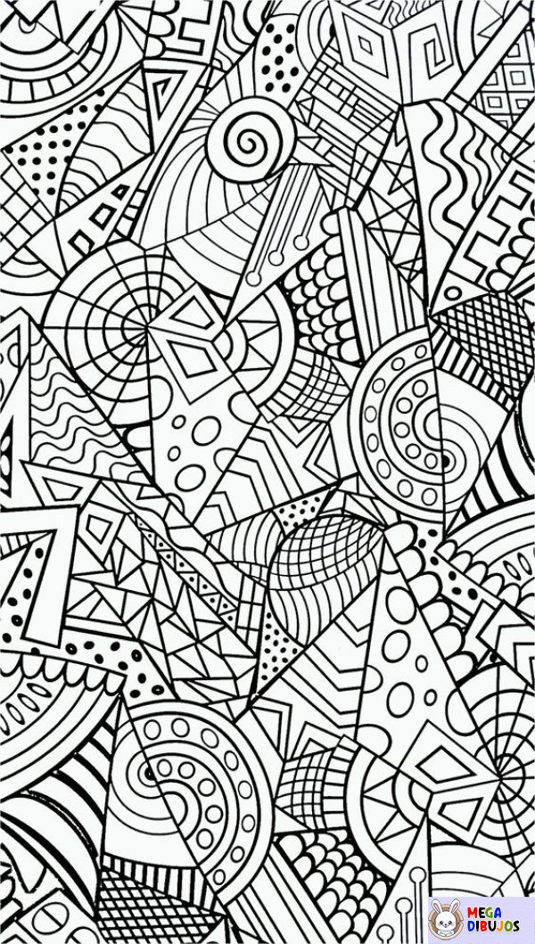 Dibujo para colorear Dibujo de zen para colorear