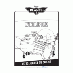 Dibujo para colorear Windlifter