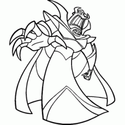 Dibujo para colorear Emperador Zurg