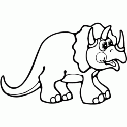 Dibujo para colorear Dinosaurio