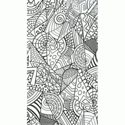 Dibujo para colorear Dibujo de zen para colorear