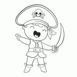 Dibujo para colorear &iexcl;Embarque!