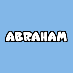 Coloración del nombre ABRAHAM