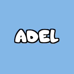 Coloración del nombre ADEL