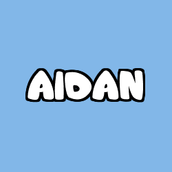 Coloración del nombre AIDAN