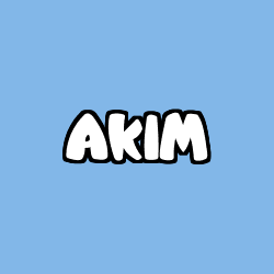 Coloración del nombre AKIM