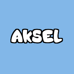 Coloración del nombre AKSEL