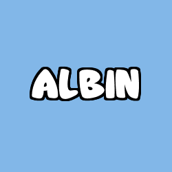 Coloración del nombre ALBIN