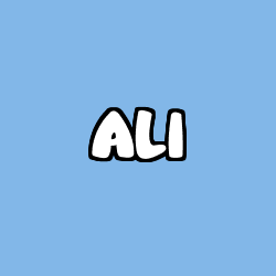 Coloración del nombre ALI