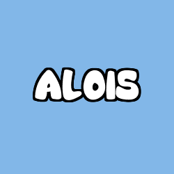 Coloración del nombre ALOIS