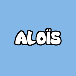 Coloración del nombre ALOÏS