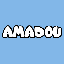 Coloración del nombre AMADOU