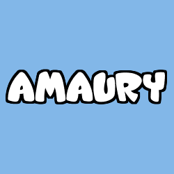 Coloración del nombre AMAURY