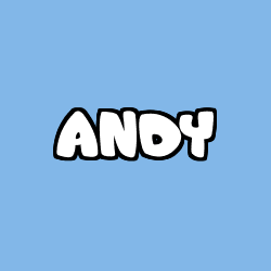 Coloración del nombre ANDY