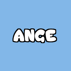 Coloración del nombre ANGE