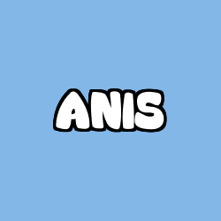 Coloración del nombre ANIS