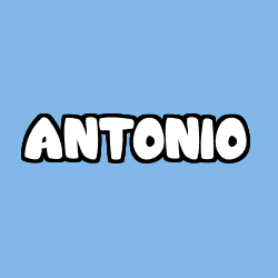 Coloración del nombre ANTONIO