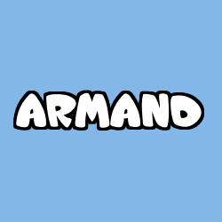 Coloración del nombre ARMAND