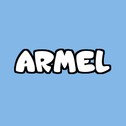 Coloración del nombre ARMEL