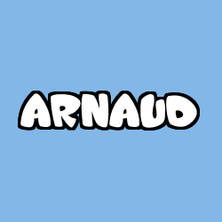 Coloración del nombre ARNAUD