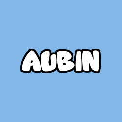 Coloración del nombre AUBIN