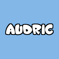 Coloración del nombre AUDRIC