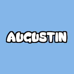 Coloración del nombre AUGUSTIN