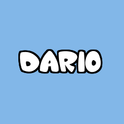 Coloración del nombre DARIO