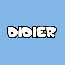 Coloración del nombre DIDIER