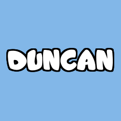 Coloración del nombre DUNCAN