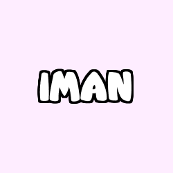 Coloración del nombre IMAN