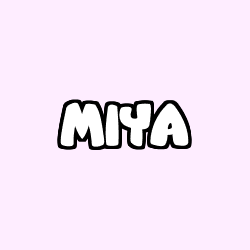 Coloración del nombre MIYA